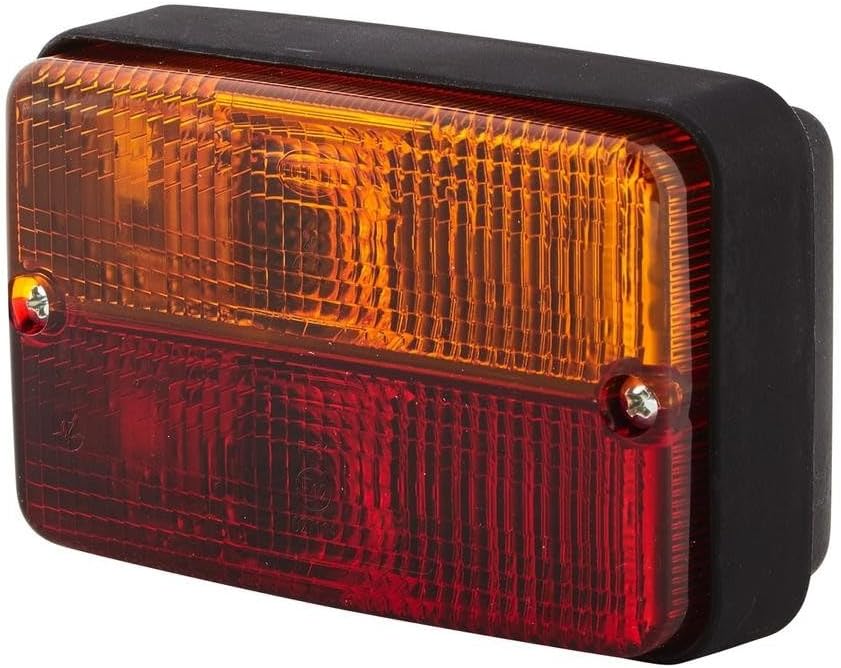 HELLA Rückleuchte - Glühlampe - Anhänger Beleuchtung - 12V - Anbau/geschraubt - ECE - Lichtscheibenf