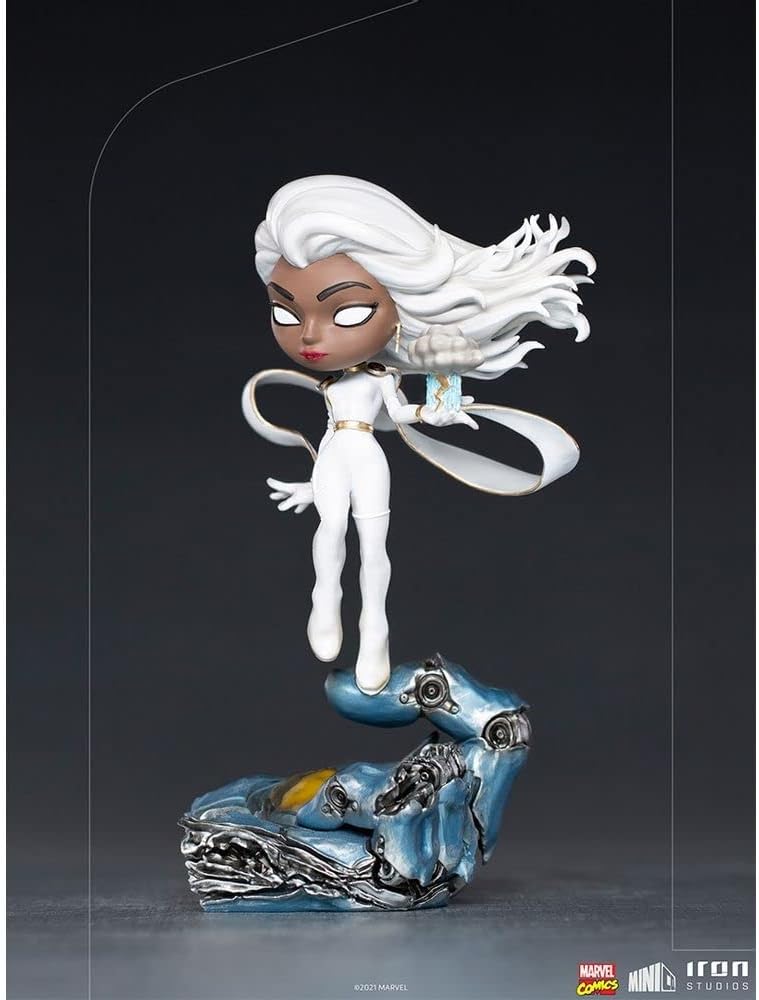Iron Studios - Minico X-Men Storm Vinyl Statue, Grösse: 21 x 12 x 10 cm, Grösse: 21 x 12 x 10 cm