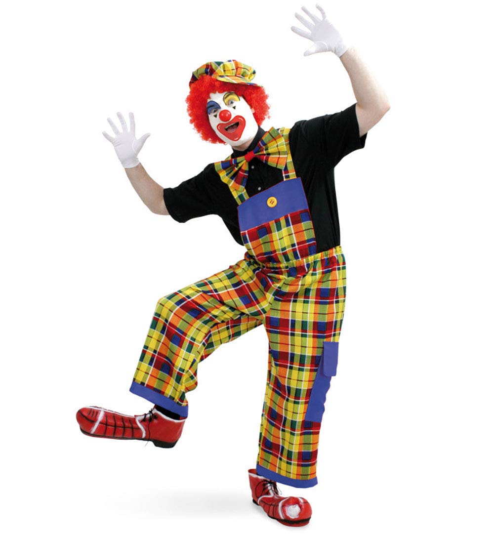 Clown Latzhose Peppa Unisex Gr L - XXXL Colorful L, Colorful L