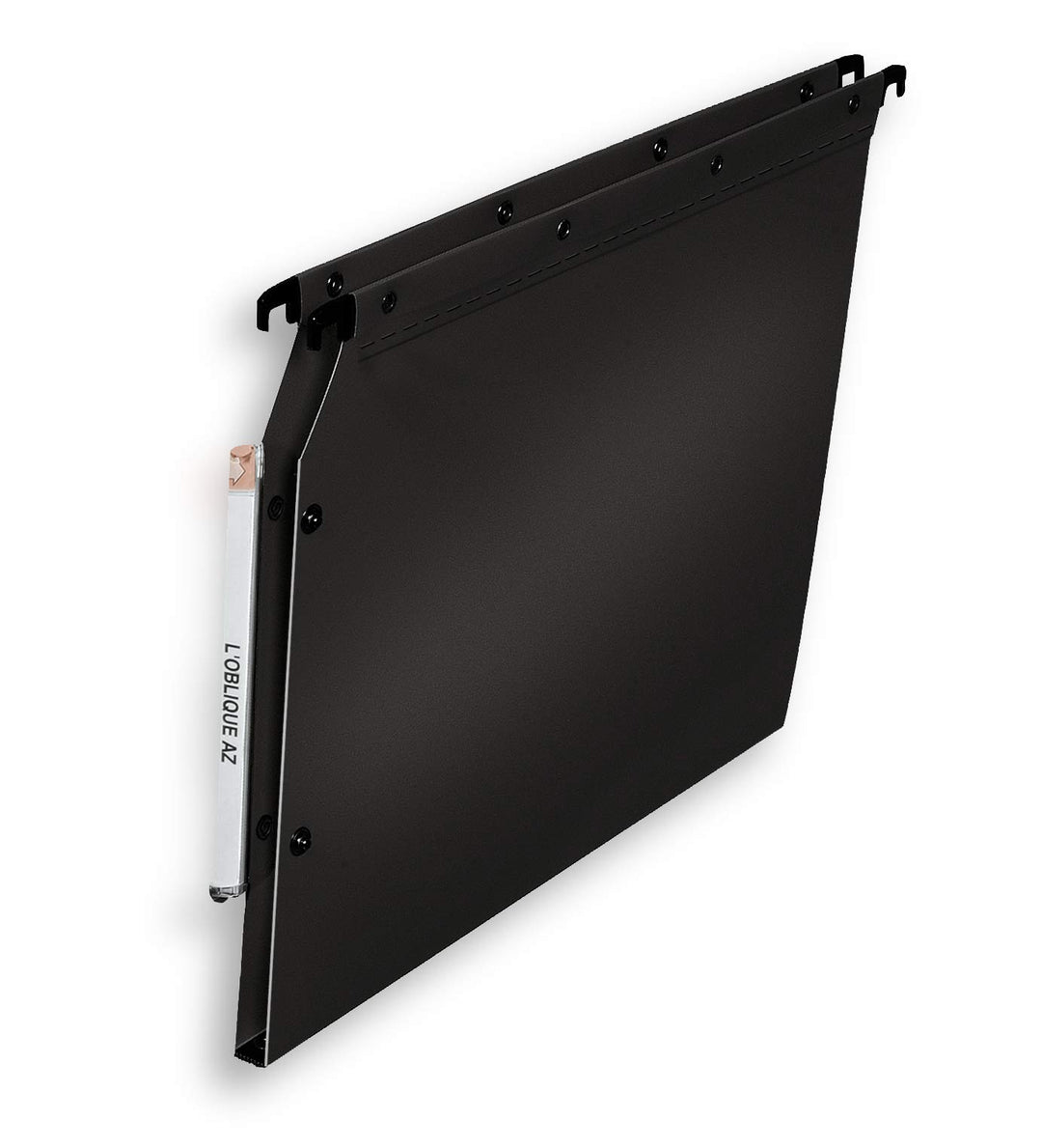 Elba Ultimate PP Hängemappen aus Polypropylen, blickdicht, für Schrank, Boden 15 mm, Schwarz, 10 Stü