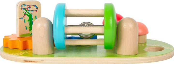 small foot Motorikboard "Freizeitpark" aus Holz, farbenfroh gestaltet, inkl. Zahnrädern u. v. m., ab