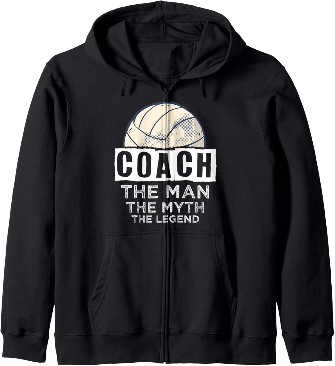 Volleyballtrainer - der Mann, der Mythos, die Legende coach Kapuzenjacke