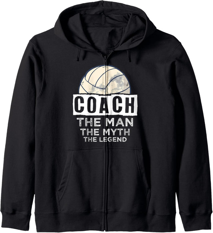 Volleyballtrainer - der Mann, der Mythos, die Legende coach Kapuzenjacke