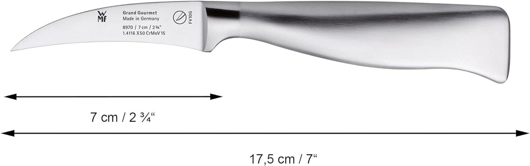 WMF Grand Gourmet Tournier-/ Schälmesser 17,5 cm, Made in Germany, Messer geschmiedet, Performance C