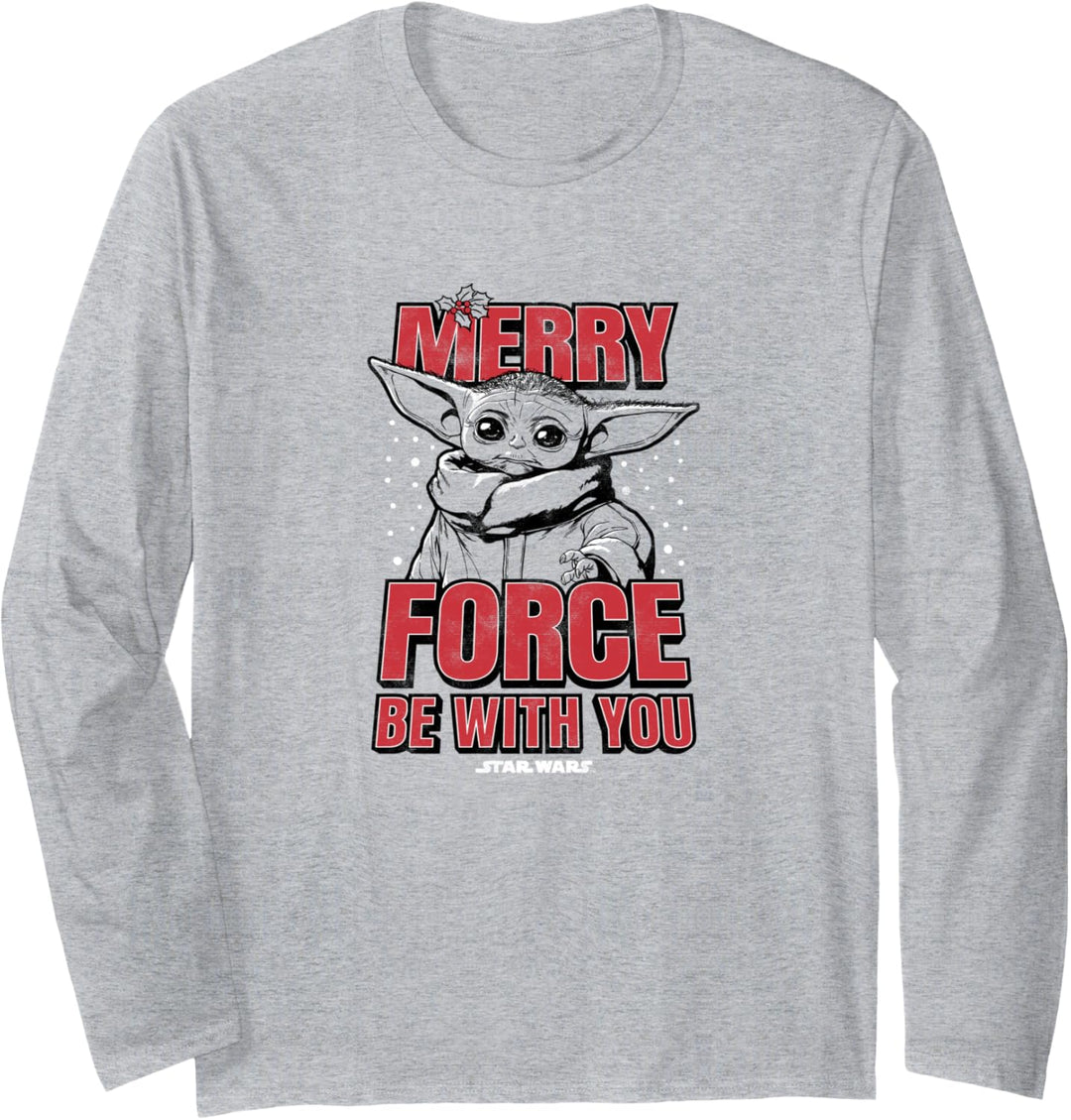 Star Wars Merry Force Langarmshirt