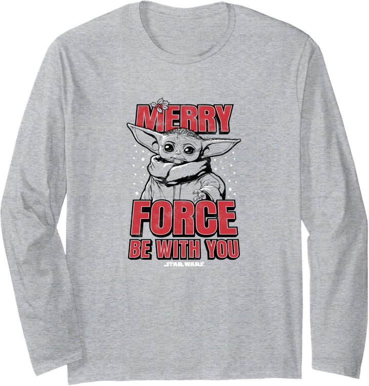 Star Wars Merry Force Langarmshirt