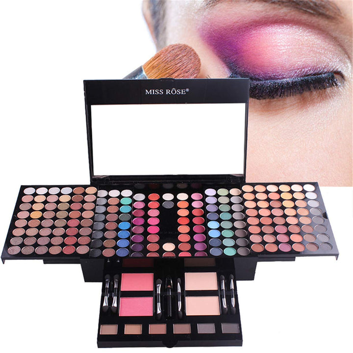 FantasyDay Make-up Geschenkset Multifunktions Kosmetik Makeup Paletten mit Lidschatten Palette, Lipp