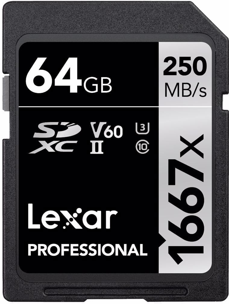 Lexar Speicherkarte LESDMI 64 GB 1000 Micro SDXC Class 10 UHS-II U3 microSDXC
