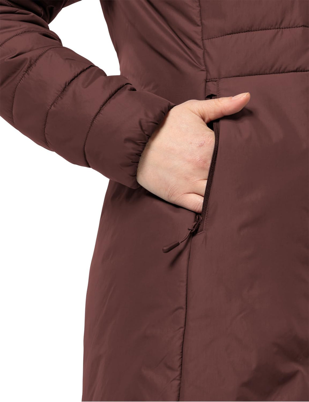 Jack Wolfskin Damen Lapawa Ins Coat W Coat XS dark maroon, XS dark maroon