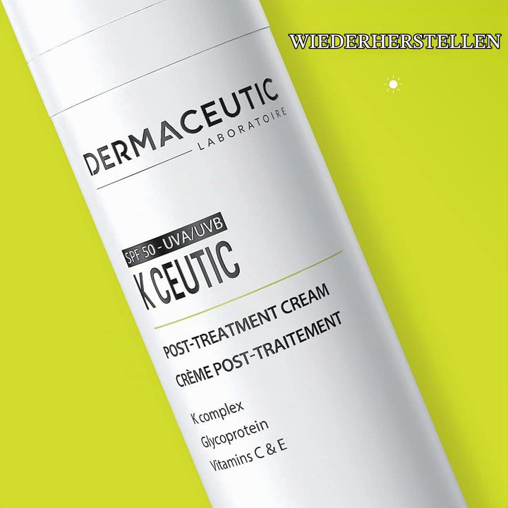 K Ceutic de Dermaceutic Nachbehandlungscreme mit K Komplex, Glycoprotein, Vitamin C &amp; E und UV-Filte
