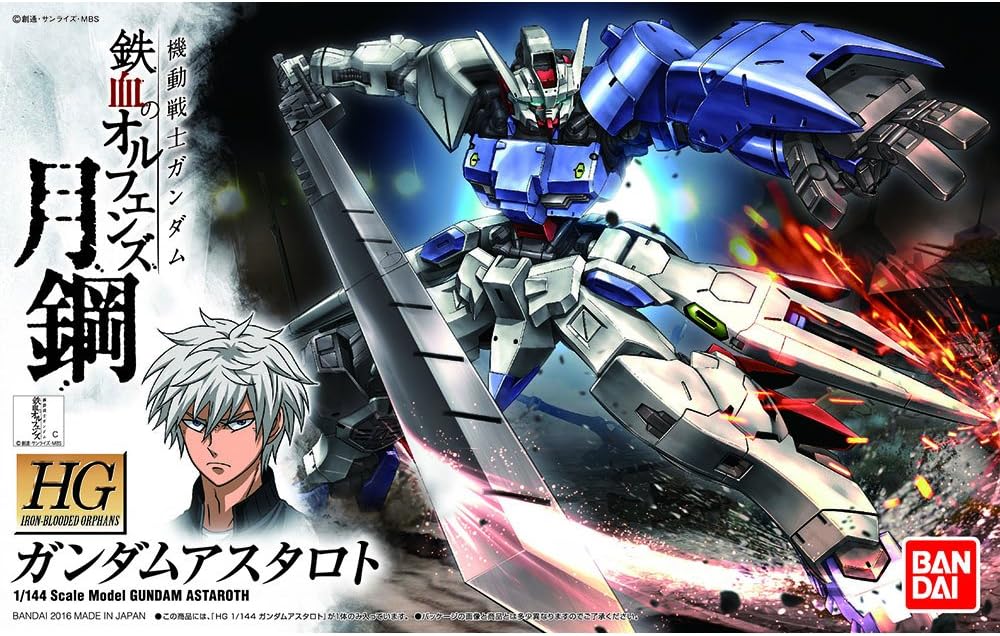 Bandai Hobby HG Ibo 1/144 Astaroth Gundam iron-blooded Waisen Action-Figur