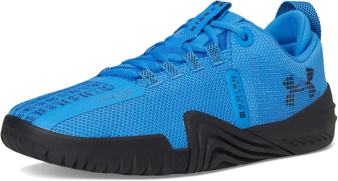 Under Armour Herren Reign 6Sneaker 45 EU Midnight Navy Morph Green White, 45 EU Midnight Navy Morph