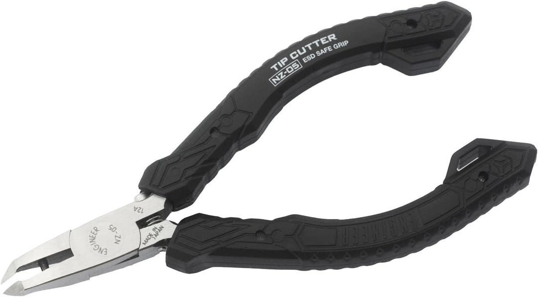 Seitenschneider mit 45 Grad abgewinkelten Backen für bündiges Schneiden von PCB Komponenten (Made in