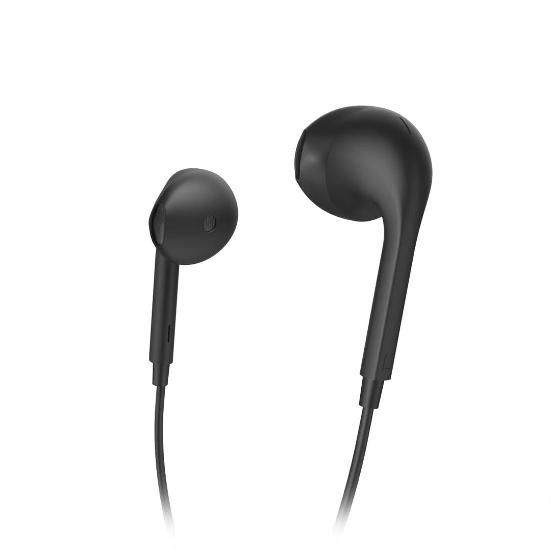 Hama Hi-FI In-Ear-Kopfhörer, kabelgebunden, Stereo, Schwarz, Lautstärkeregelung