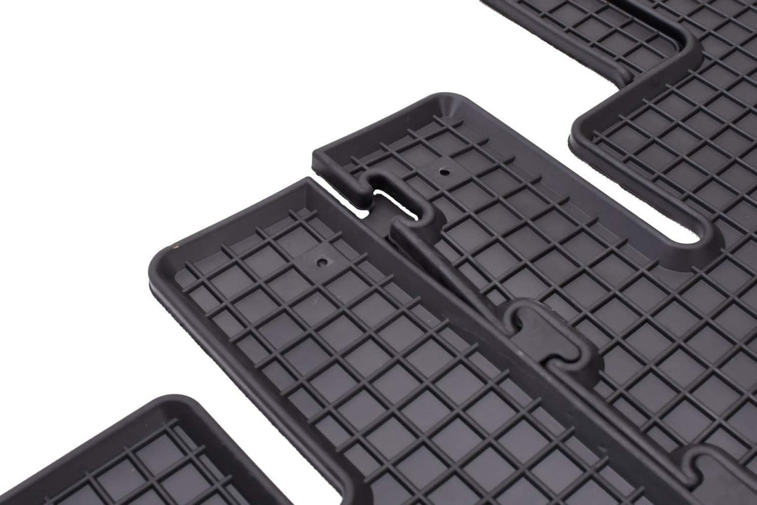 Passgenaue Kofferraumwanne und Gummifussmatten geeignet für Peugeot Rifter L2 5-Sitzer ab 2019 + Gur