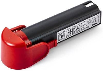 Novus Akku-Tacker J-214 im Koffer, Elektrotacker, 3.6 V Akku, LED-Arbeits-Licht, Schlagkraftregelung