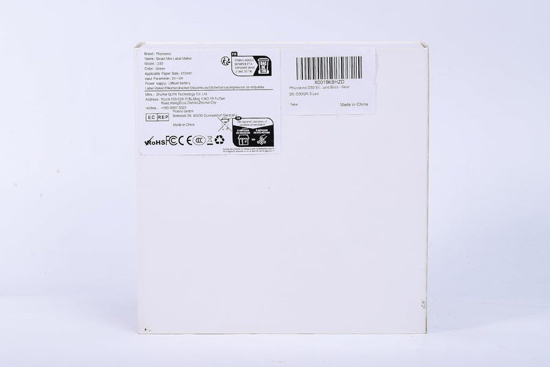 Phomemo D30 Bluetooth Etikettiergerät Beschriftungsgerät Selbstklebend Mini Etikettendrucker,Label P