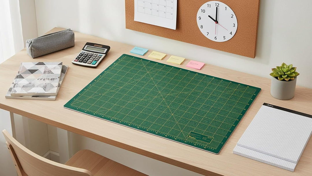 Victor Schneidematte grün schwarz 100x200cm 3-lagig Schneidematte Gross selbstheilend - Bastelunterl