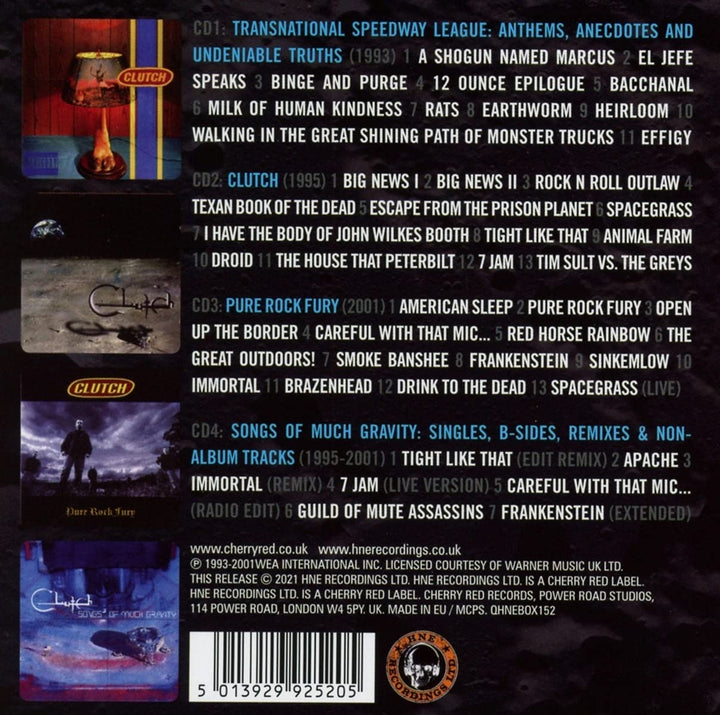 Songs of Much Gravity 1993-2001 Set), Audio-CD