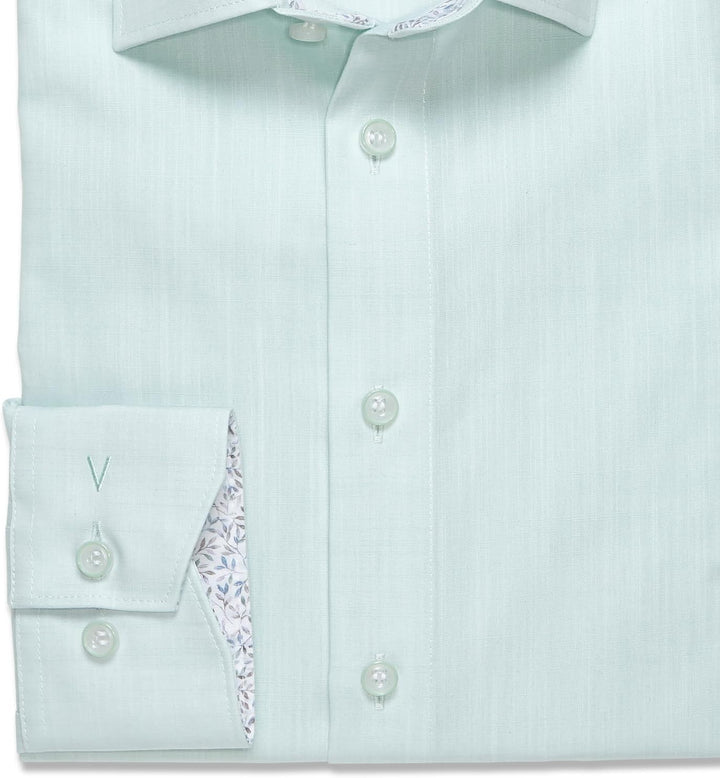 Marvelis Herren Businesshemd Langarm 726614,Einfarbig,Modern Fit,New Kent 39 Lindgrün 46, 39 Lindgrü