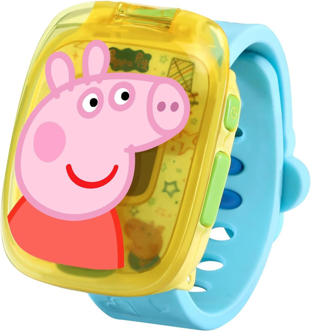 VTech Peppa Pig 3480-526067 Spielzeuguhr, Blau, Einheitsgrösse