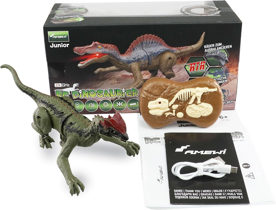 Amewi 40012 Allosaurus RC Dinosaurier 21cm RTR