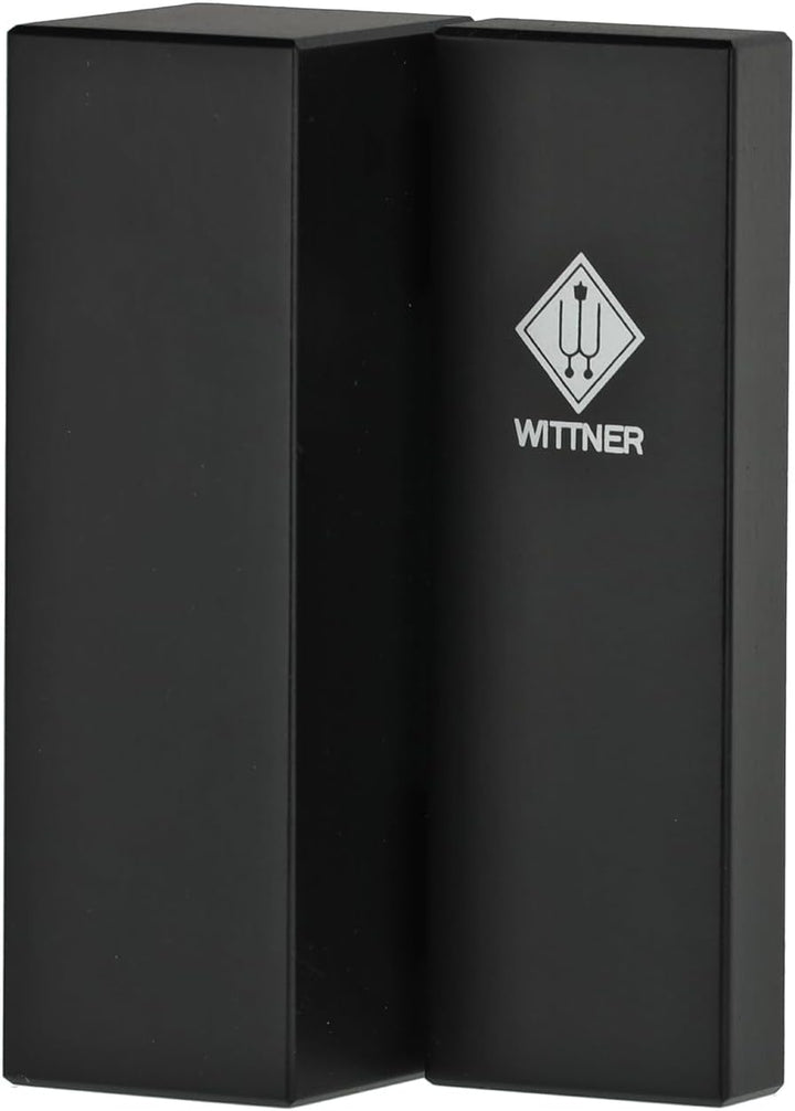 Wittner Metronom 880260 Holzgehäuse ohne Glocke Taktell Super Mini schwarz matt, schwarz matt