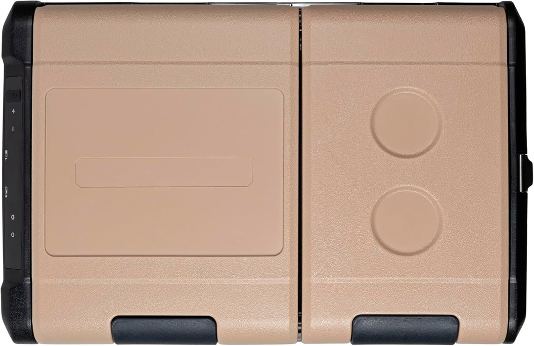 Steamy-E Dual Zone 45, Elektrische Kompressor Kühlbox, 45 Liter, 12V/ 230V, zum Kühlen und Gefrieren