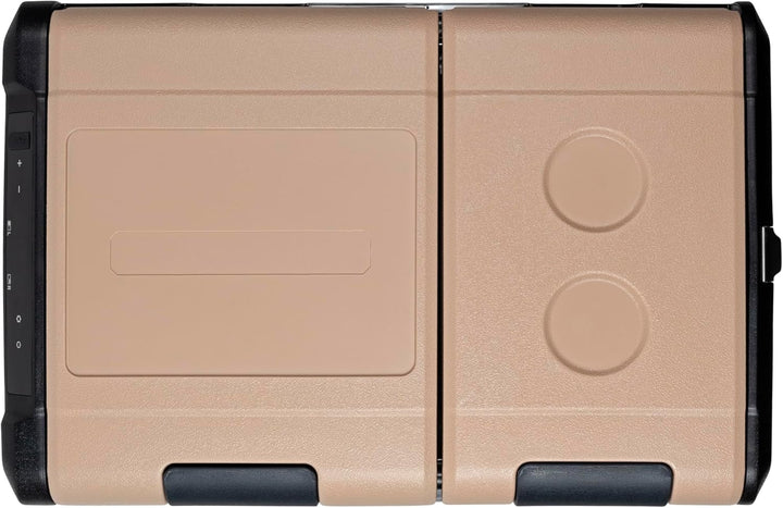 Steamy-E Dual Zone 45, Elektrische Kompressor Kühlbox, 45 Liter, 12V/ 230V, zum Kühlen und Gefrieren