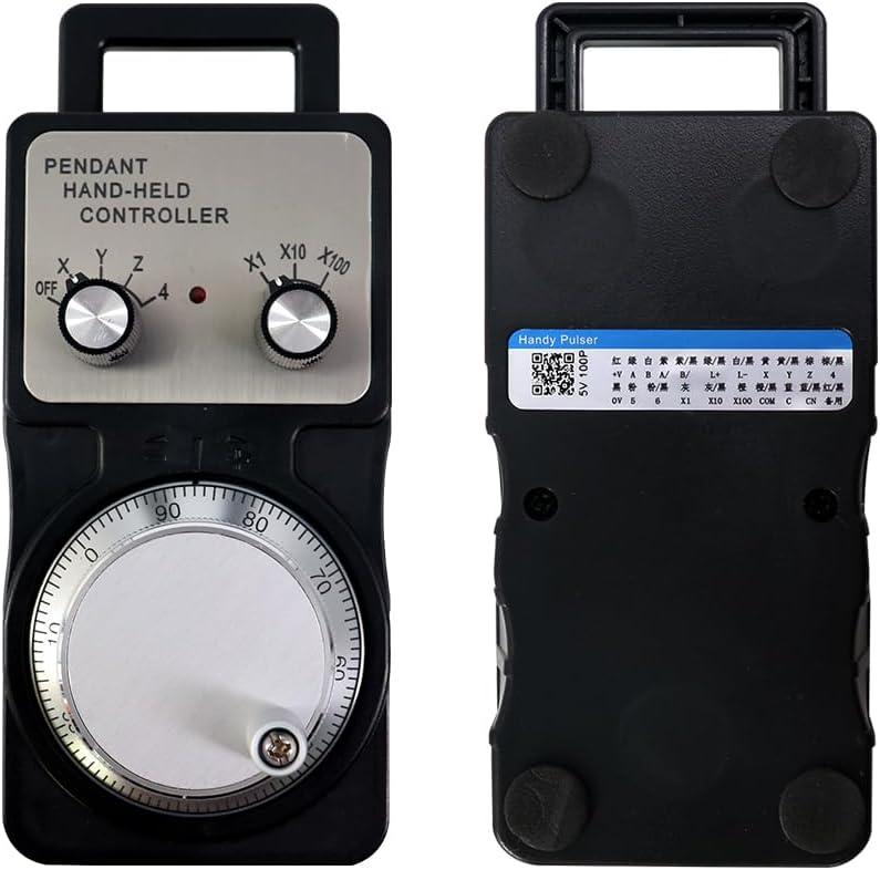 4-Achsen-Handrad-Controller mit MACH3-Schnittstellenplatine, USB-CNC-Anhänger, manuelles Steuersyste