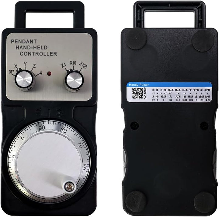 4-Achsen-Handrad-Controller mit MACH3-Schnittstellenplatine, USB-CNC-Anhänger, manuelles Steuersyste