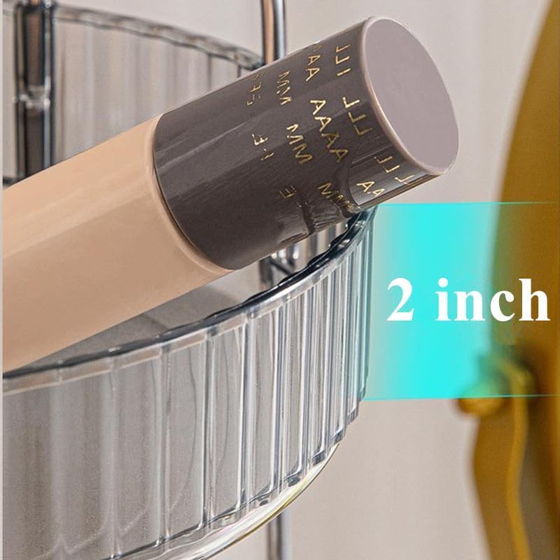 CESTATIVO Make Up Organizer, 360° Drehbar Kosmetik Organizer, Beauty Organizer, Hautpflege Organizer