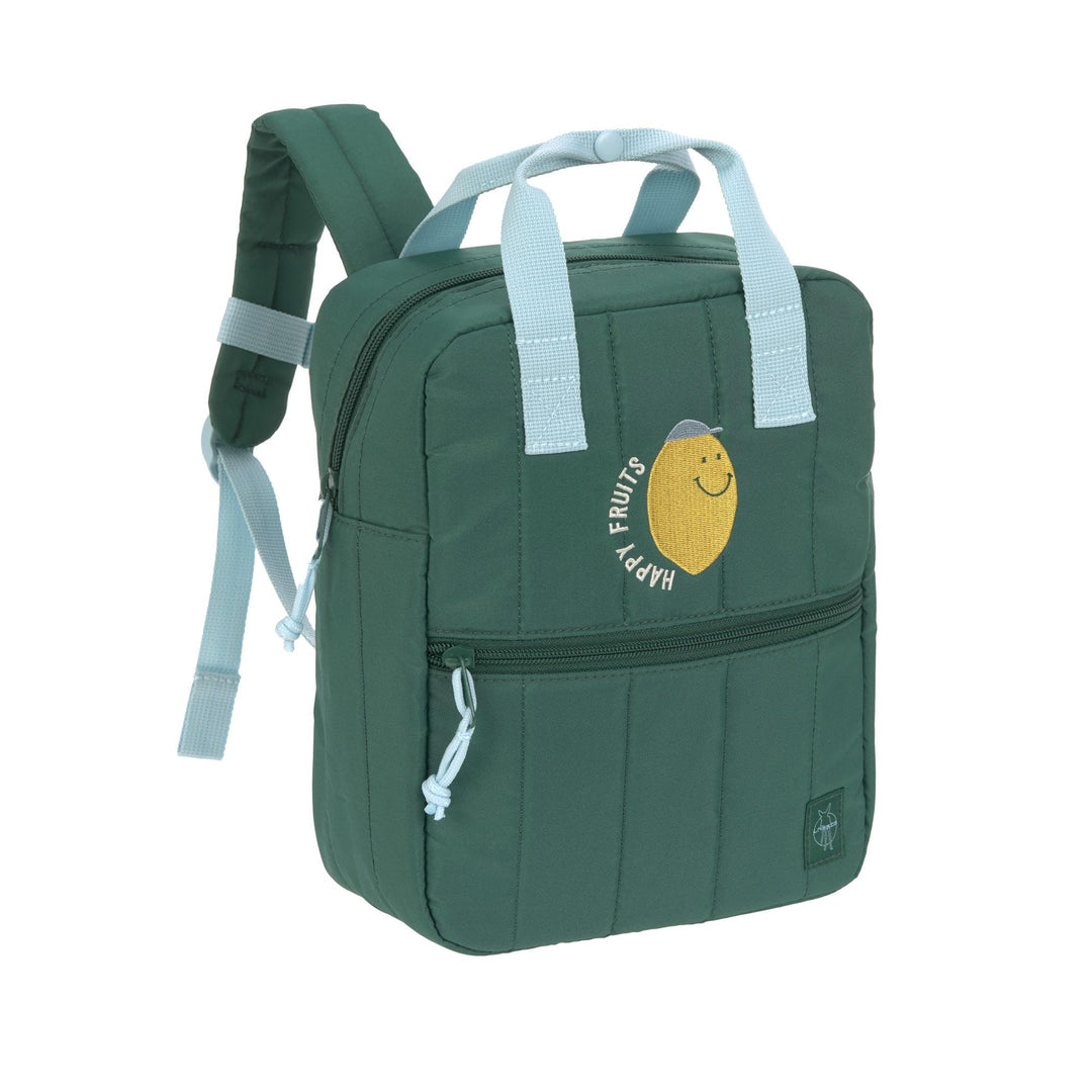 LÄSSIG Little Gang Mini Square Backpack Lemon Dark Green