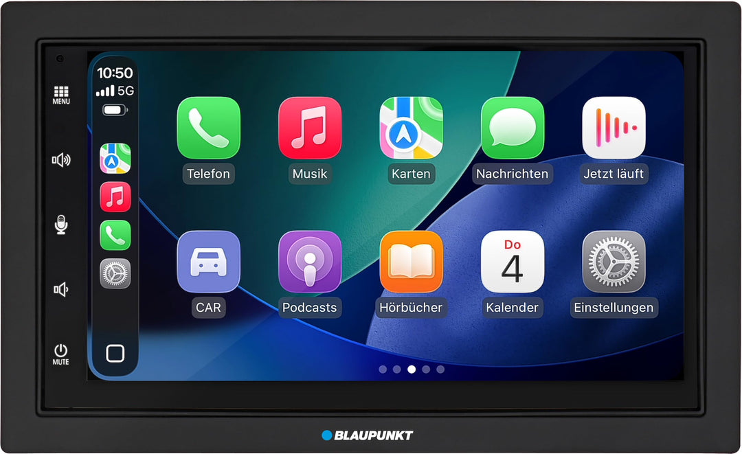 Blaupunkt Rotterdam 600 DAB, 2-DIN Car-Multimedia, 7 Zoll Touchscreen, CarPlay, Android Auto, DAB+,
