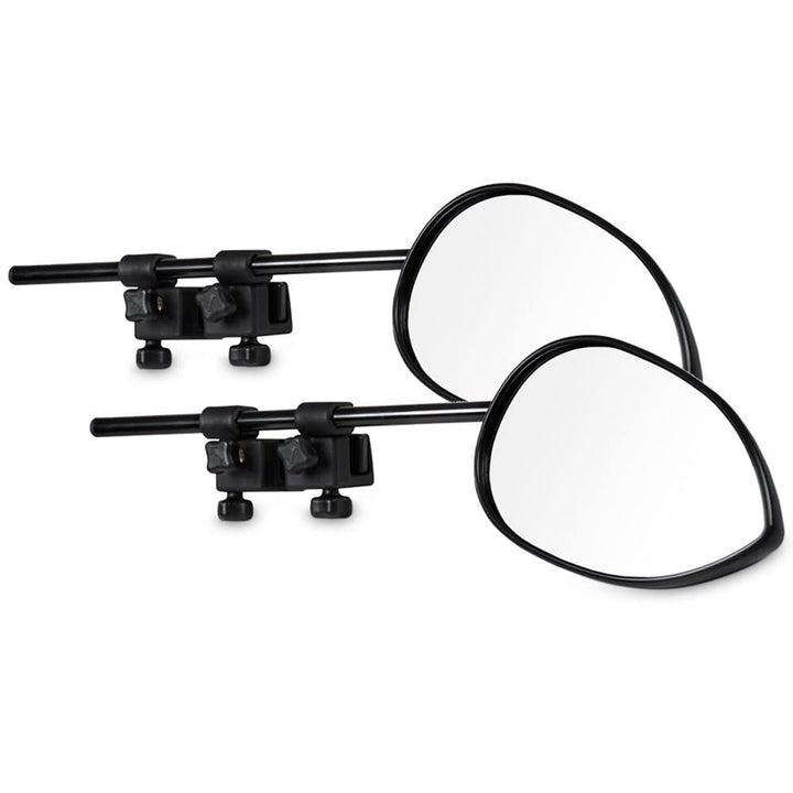 Milenco Universalspiegel, front, Weiss, Aero 4 Mirror Convex XXL, 2er-Set