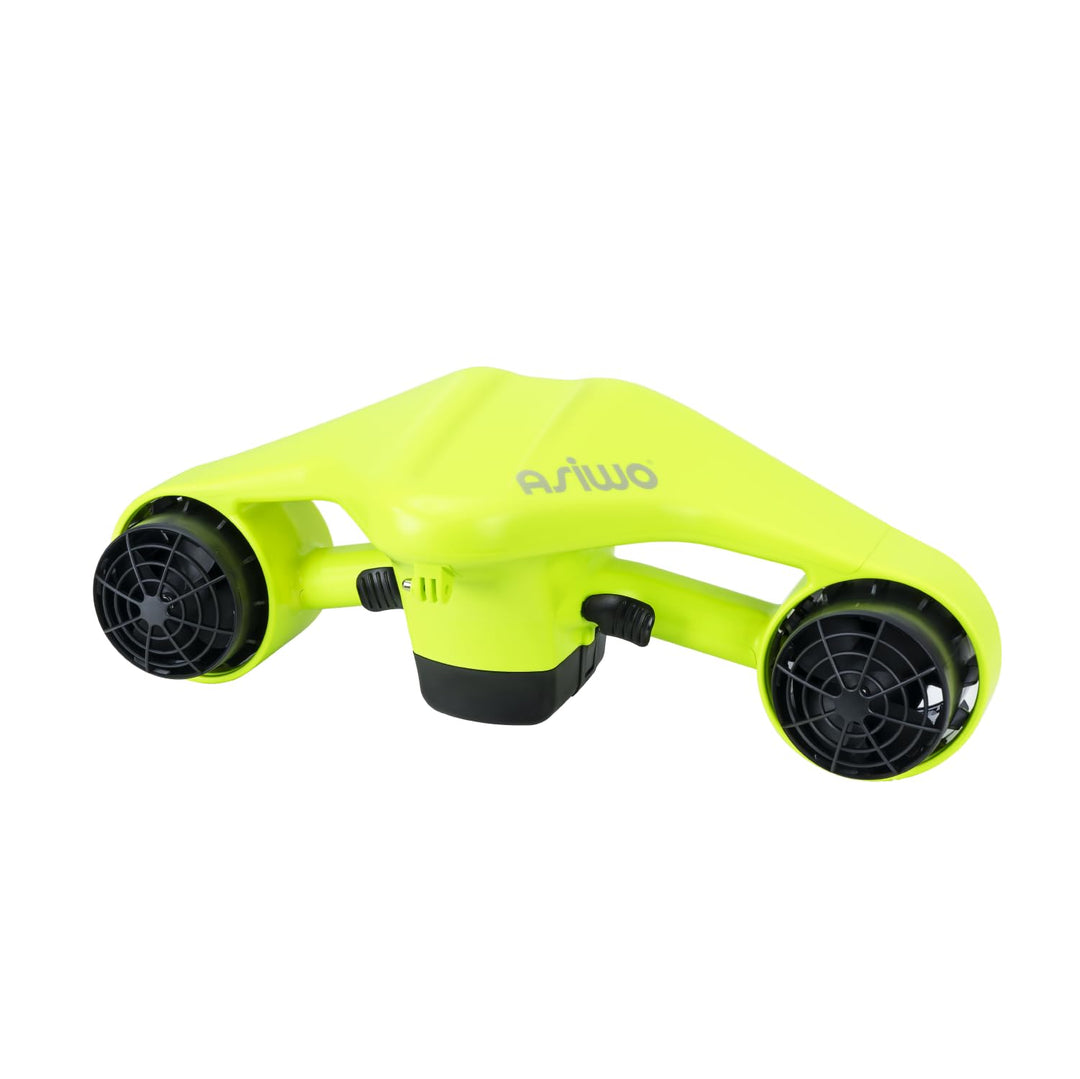 Asiwo Unterwasserscooter Tauchscooter mit 2 Batterien Action Kamera Halterung, Seascooter mit Doppel