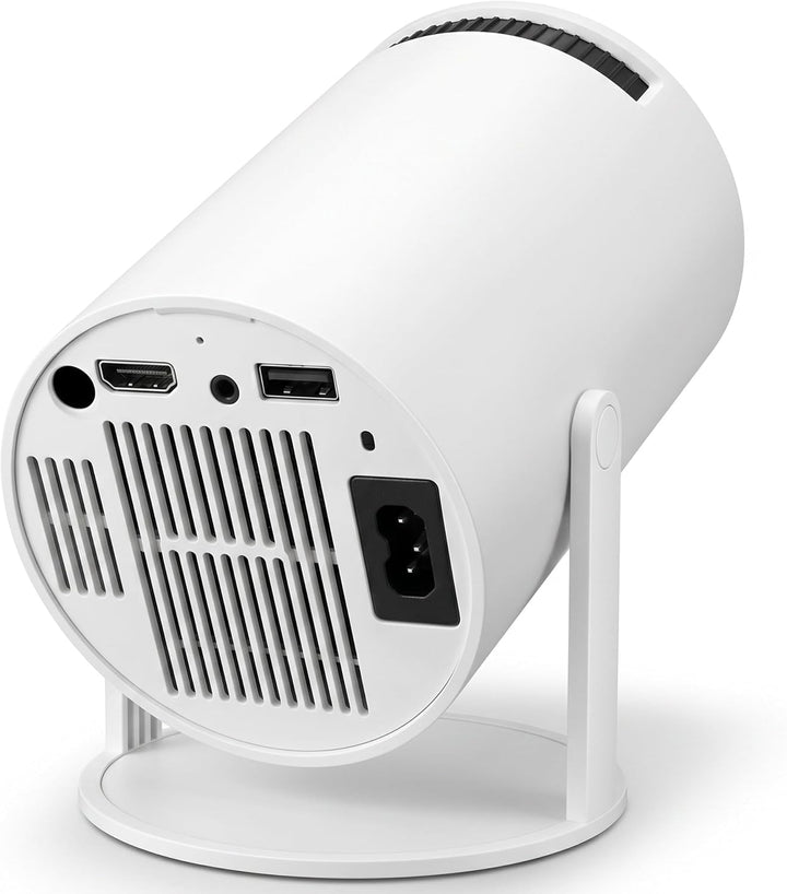 Retoo Beamer Mini Projektor 4K mit Android, Tragbarer Videoprojektor, Auto-matische WiFi Kontrast 15