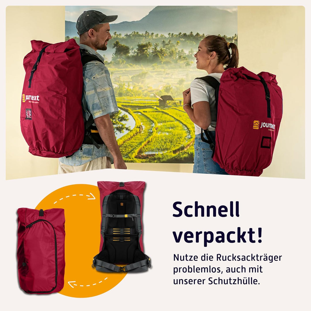 Journext 2 in 1 Rucksack Schutzhülle & Regenschutz/Flight Cover Rucksack/Rucksack Schutzhülle Flugze