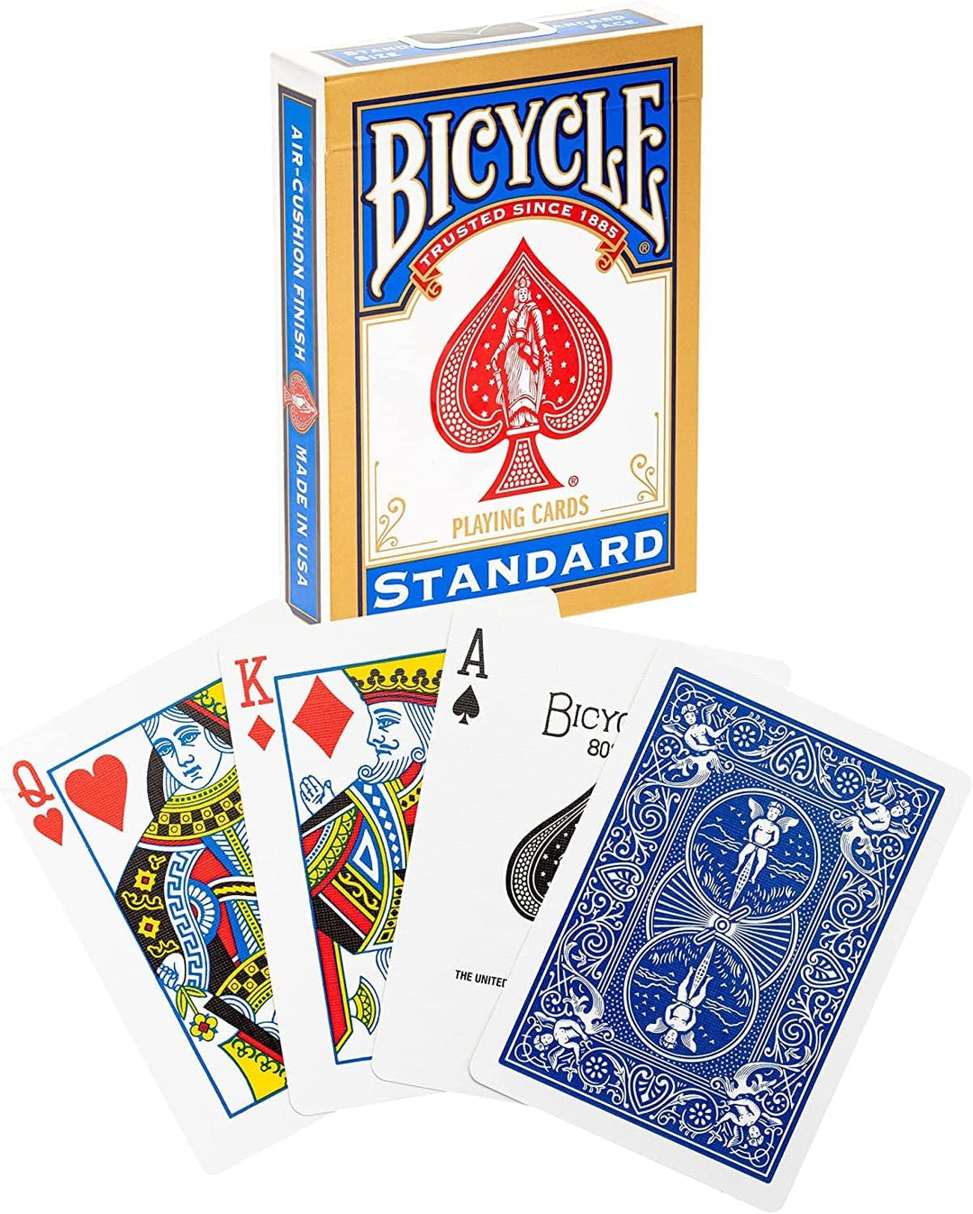 Bicycle - Spiele mit 54 Spielkarten – Original Rider Back x 12 – Magie/Magie Karte