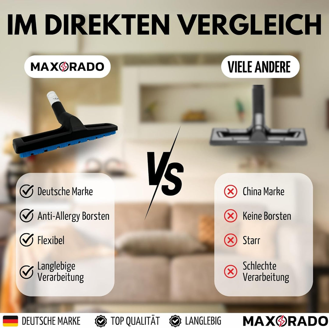 Parkettdüse Hartbodendüse Staubsaugerdüsee Düse für Staubsauger kompatibel mit Dyson V6 Top Dog Tota