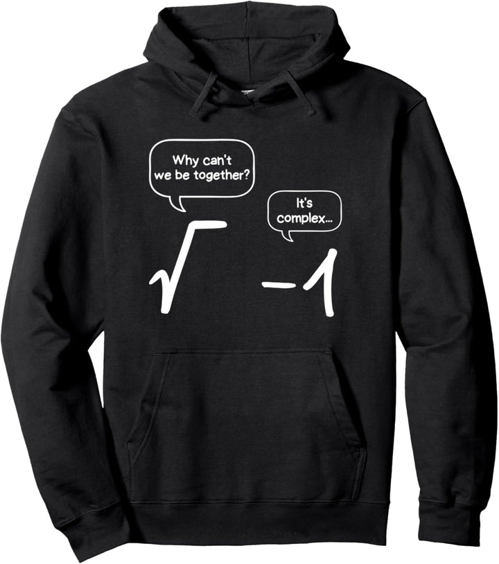 Beziehung zwischen Wurzel und -1, witziges Mathe Pullover Hoodie
