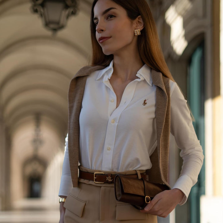 Time Resistance Braun Leder Schmuck Organizer – 100% Leder Schmuckrolle für Reisen Hergestellt in It