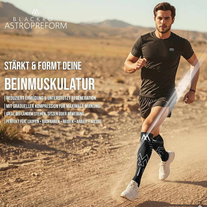 BLACKROX Kompressionssocken Astropreform WINGROX Premiun Kompressionssocken Sportkompressionssocken