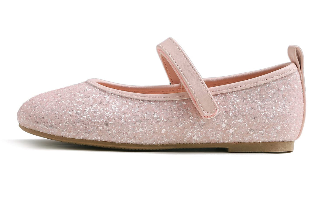 Feversole Girls Cute Dress, Mädchen süsses Kleid Mary Jane Schuhe weiche Party Urlaub Ballerinas 29