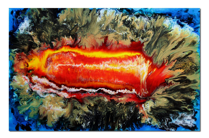 Gemälde Abstrakte Malerei Original - moderne hochglanz Wandbilder XXL - Resin Art Kunst Bild Harz Un
