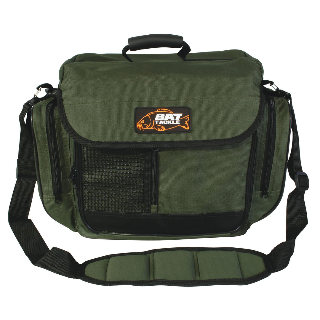 Carp Elite® Exxtrem Bag Angeltasche – Gepolsterte Zubehörtasche mit 15L Hauptfach – 3 Aussentaschen