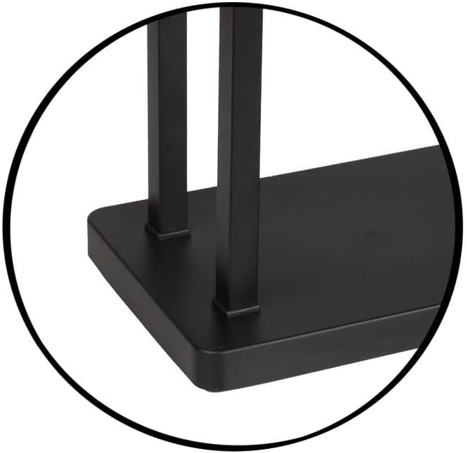 Handtuchhalter Stehend Schwarz Handtuch - Ständer Freistehend aus Edelstahl für Bad Standhandtuchhal