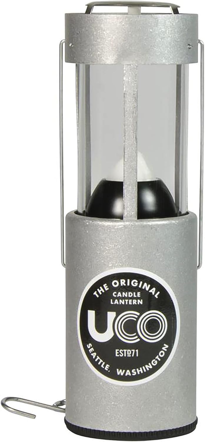 UCO Original eloxierte Kerzenlaterne Einheitsgrösse Natural, Einheitsgrösse Natural