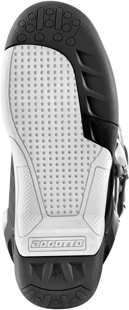 Bogotto MX-7 G Motocross Stiefel, schwarz/weiss, 39 39 EU Schwarz Weiss, 39 EU Schwarz Weiss