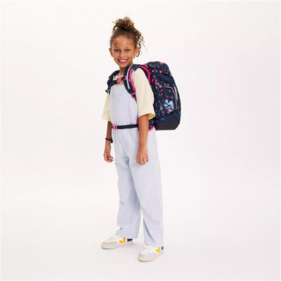 ergobag Maxi Schulrucksack Set 6-teilig, ergonomischer Schulrucksack Grundschule für Mädchen und Jun